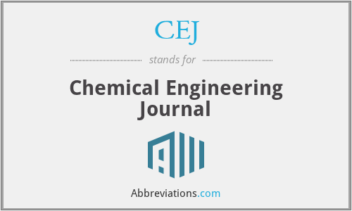 CHEMICAL ENGINEERING JOURNAL ABBREVIATION visual data 8